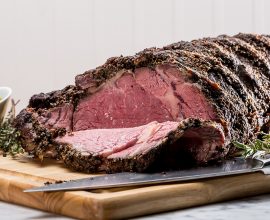 Smoked Prime Rib