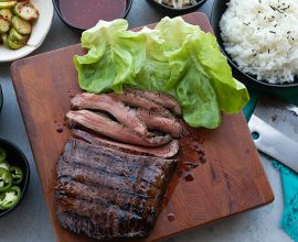 Korean Beef Ssam Lettuce Wraps