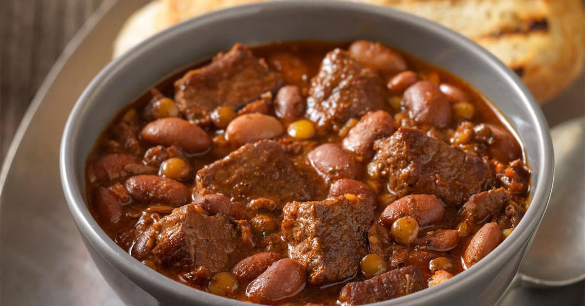 italian beef and bean stew