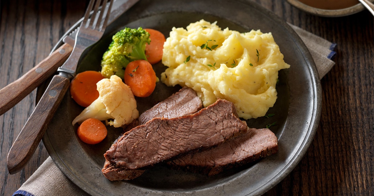 simple savory beef pot roast