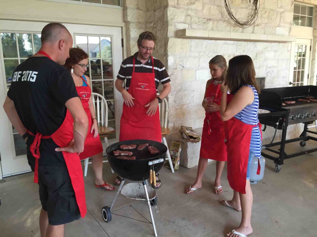 charcoal-grill-with-multiple-steaks