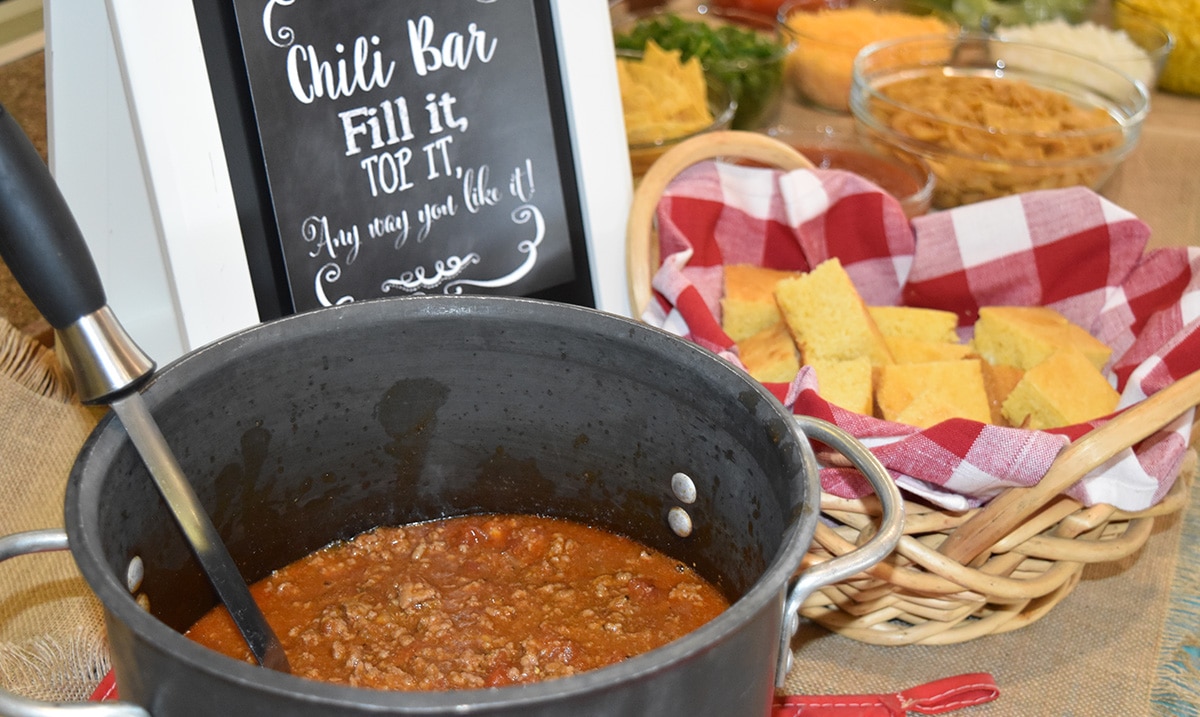 How to Throw a Chili Bar Party