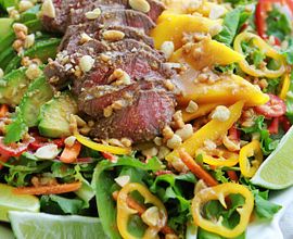 Easy Sirloin Thai Salad