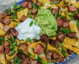 Beef Fajita Nachos