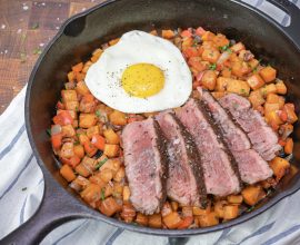 Steak and Sweet Potato Hash