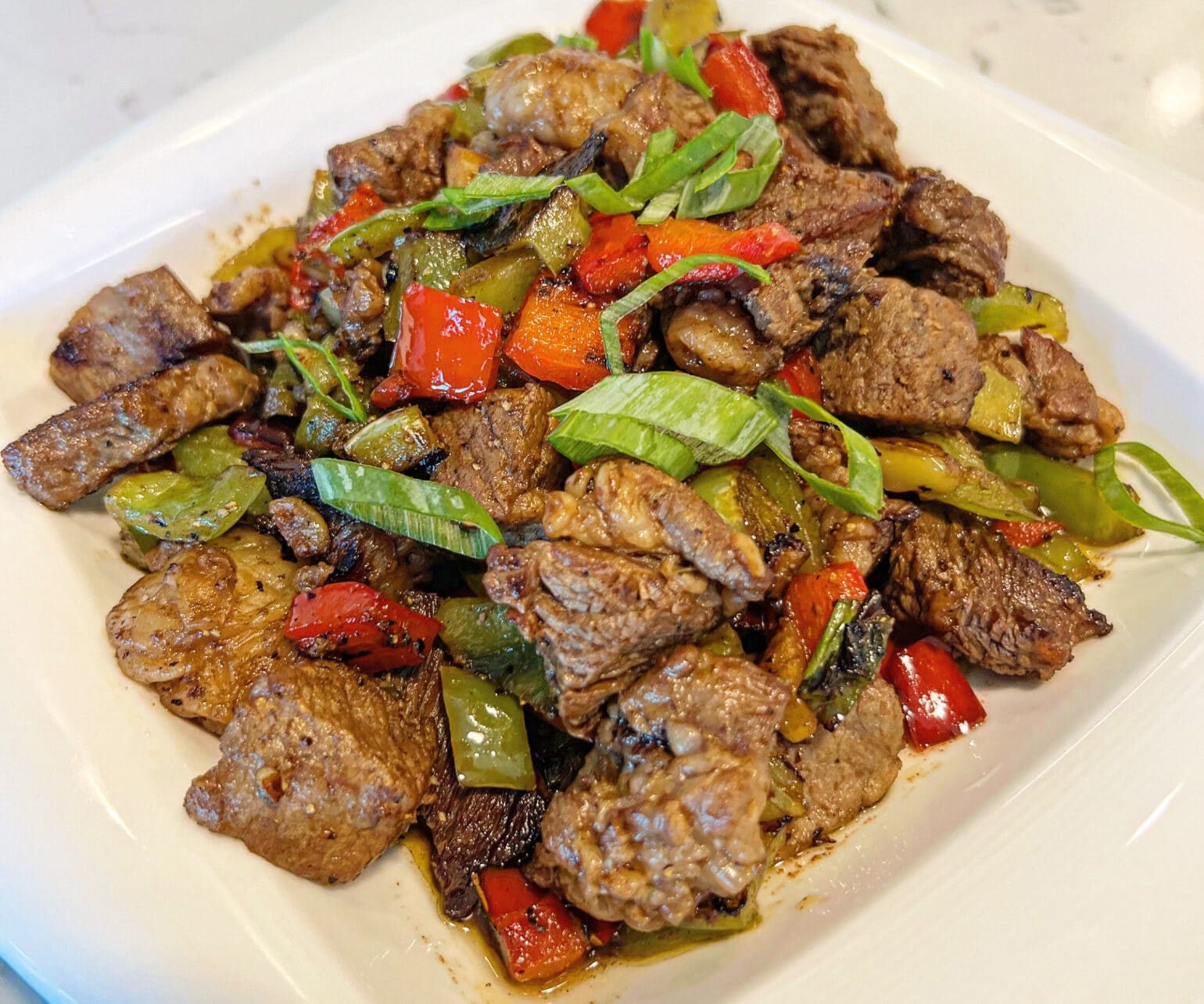 Black Pepper Beef Stir-Fry