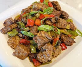 Black Pepper Beef Stir-Fry