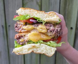 Texas Juicy Lucy Burger