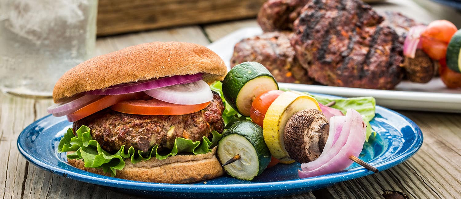 Lone Star Beef & Veggie Burger