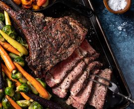 Smoked Tomahawk Ribeye