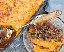 Beef & Sweet Potato Shepherd's Pie
