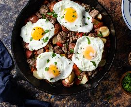 Smoked Beef Tenderloin Potato Hash