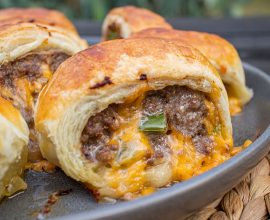 Texas-Style Beef Sausage Rolls with Jalapeño and Cheddar
