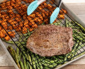 Cumin-Dusted Steak Sheet Pan Dinner