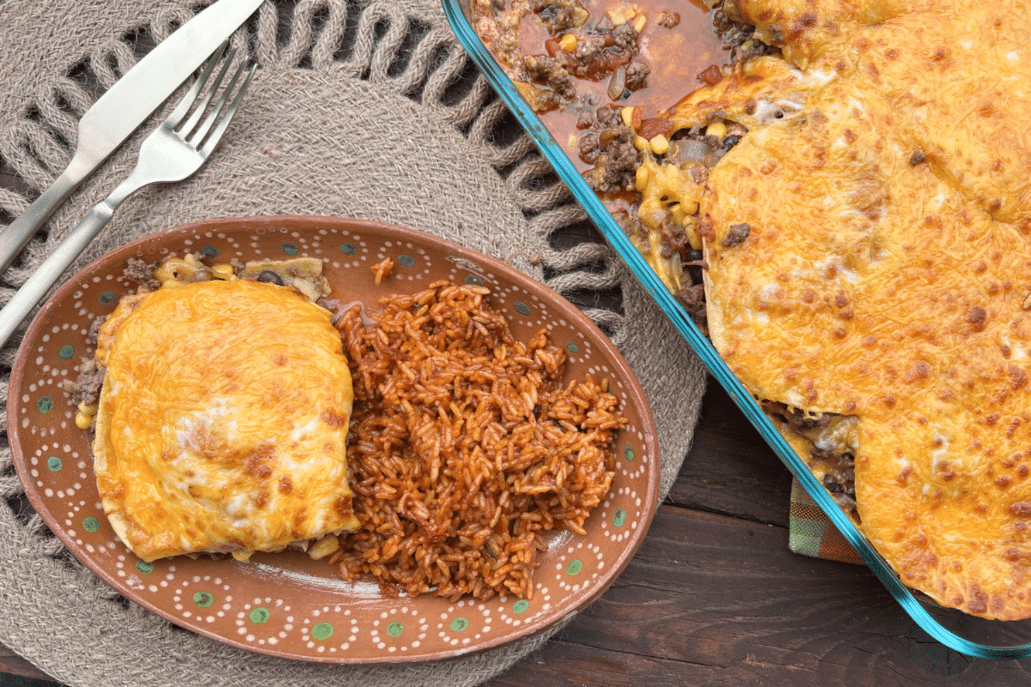 Tex-Mex Beef Lasagna