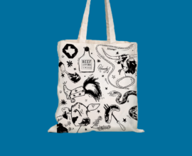 Texas Trails Canvas Bag