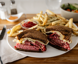 Classic Beef Reuben Sandwich