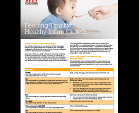 Feeding Tips for Healthy Infant Growth