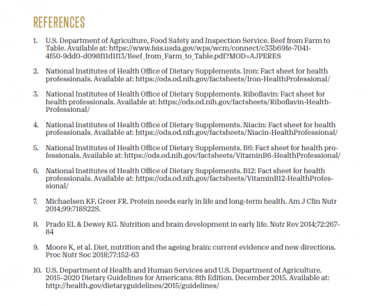 Culinary Toolkit References